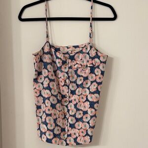RACHEL Rachel Roy Floral Camisole in Pink and Blue
